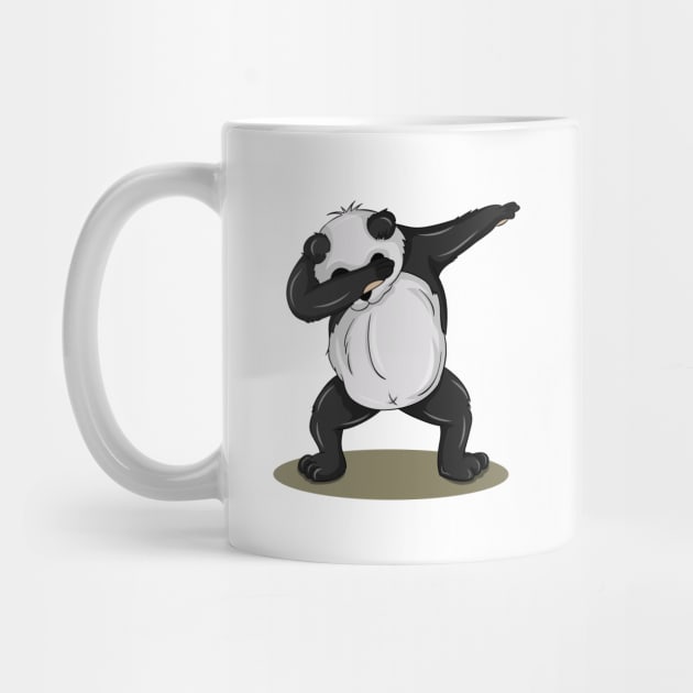 'Dabbing Dancing Panda' Funny Dabbing Animal Gift by ourwackyhome